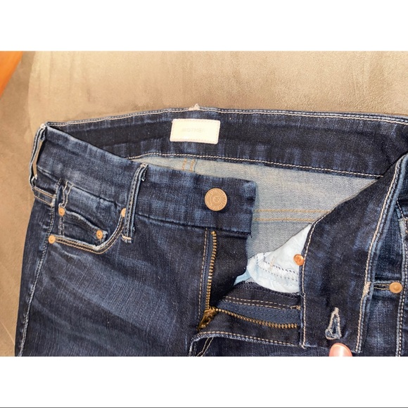 MOTHER the Looker Ankle Fray Jeans - Picture 5 of 12